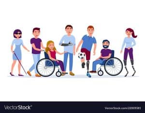 What are the types of disabilities?