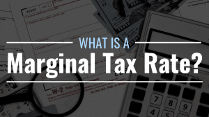 What is a marginal tax rate? 