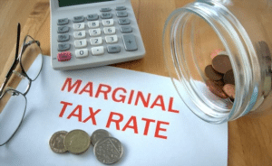 How to calculate marginal tax rate? 