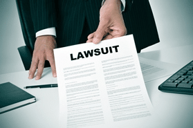 What are the steps of filing a lawsuit? 