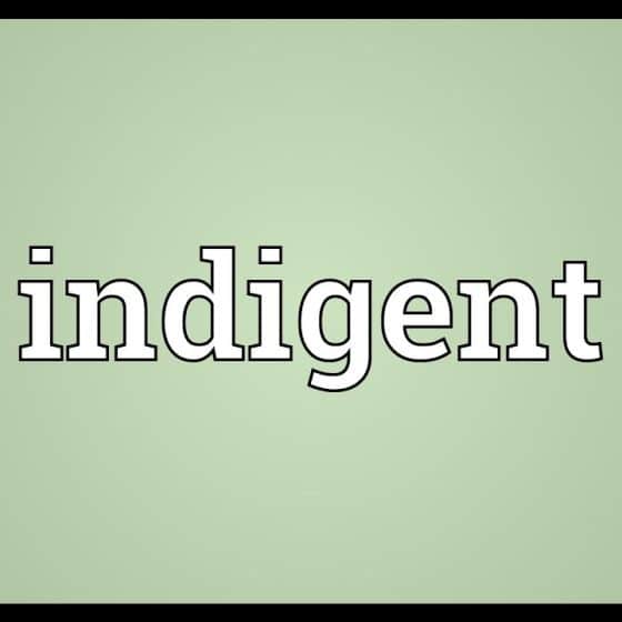 What Does Indigent Mean? What’s The Difference Between Poor and Indigent?