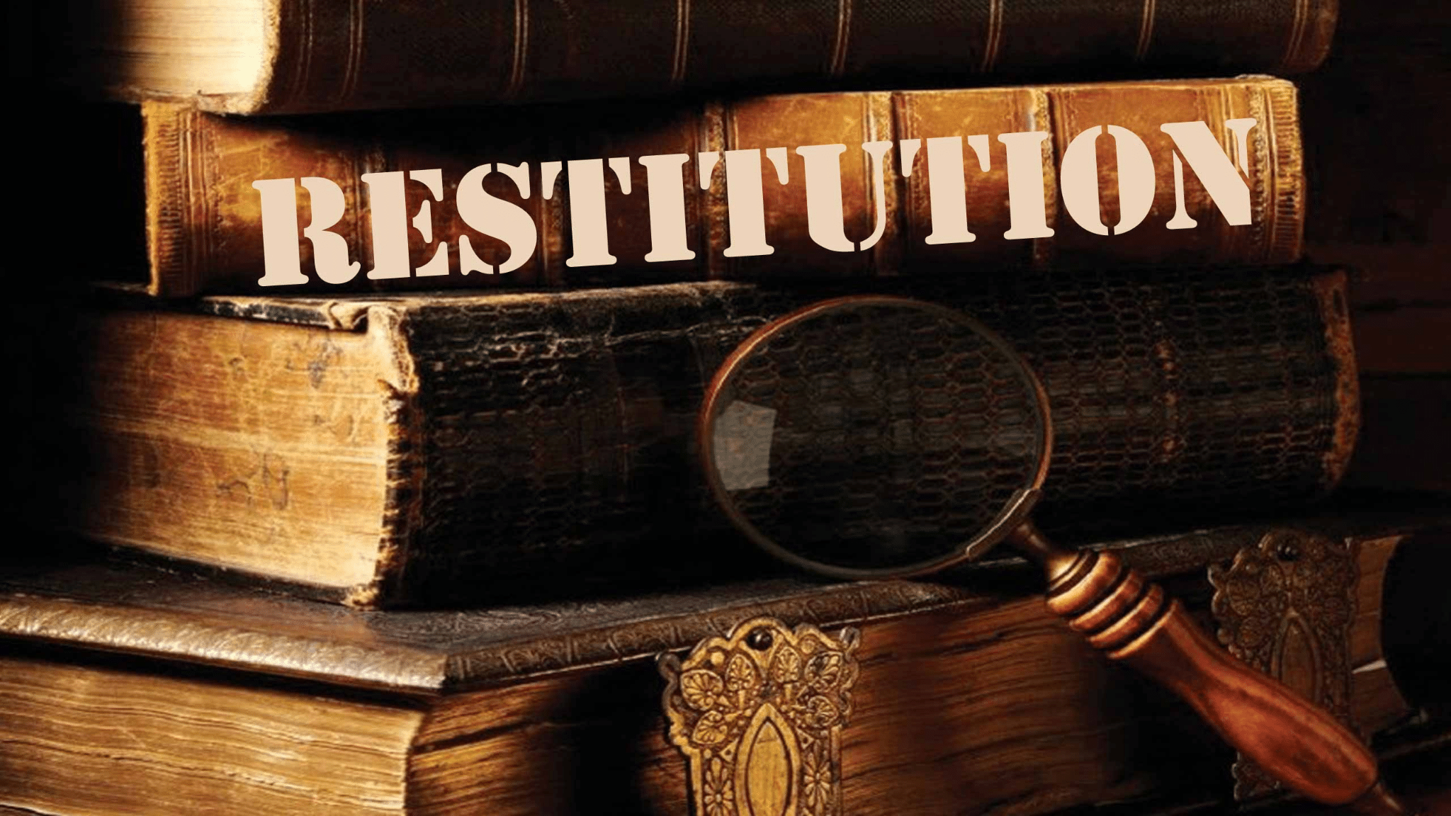 What is restitution in law when is restitution inappropriate legal
